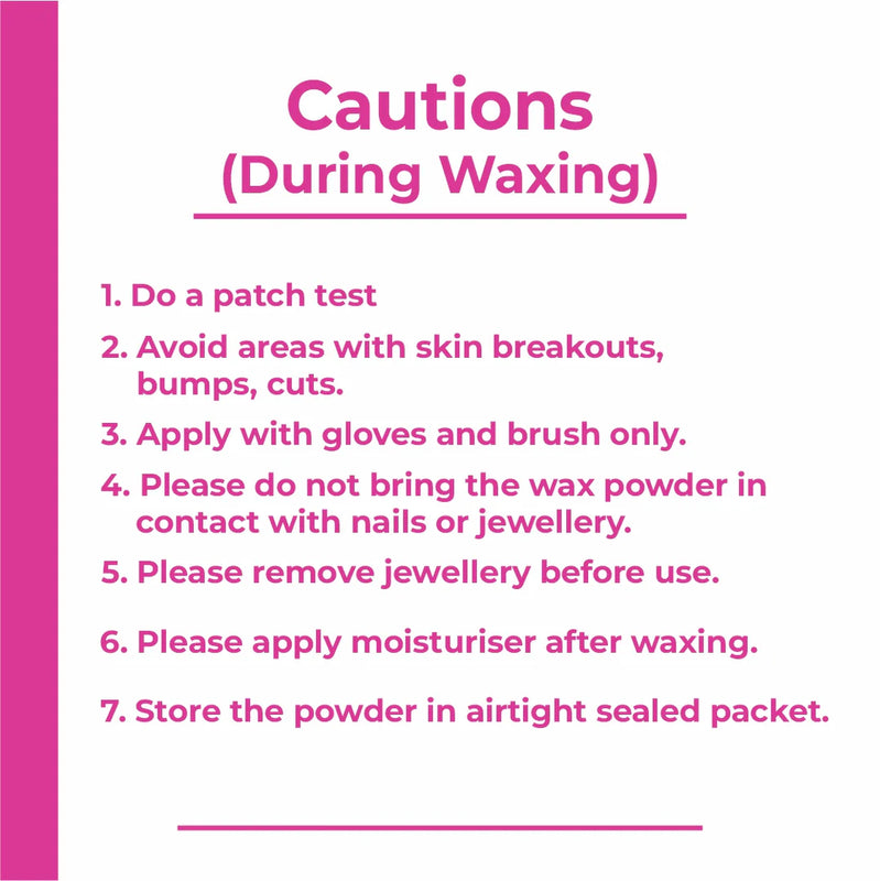 4-in-1 Chocolate Bikini Hair Removal Wax Powder Mask