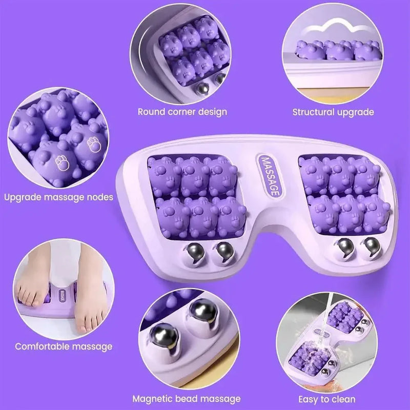 - Dual Roller Relaxing Foot Therapy Massager | Imported Quality