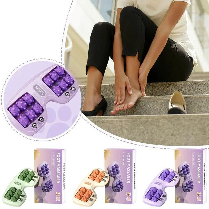 - Dual Roller Relaxing Foot Therapy Massager | Imported Quality