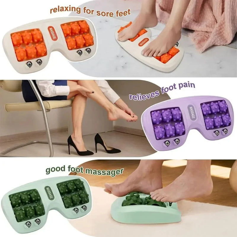 - Dual Roller Relaxing Foot Therapy Massager | Imported Quality