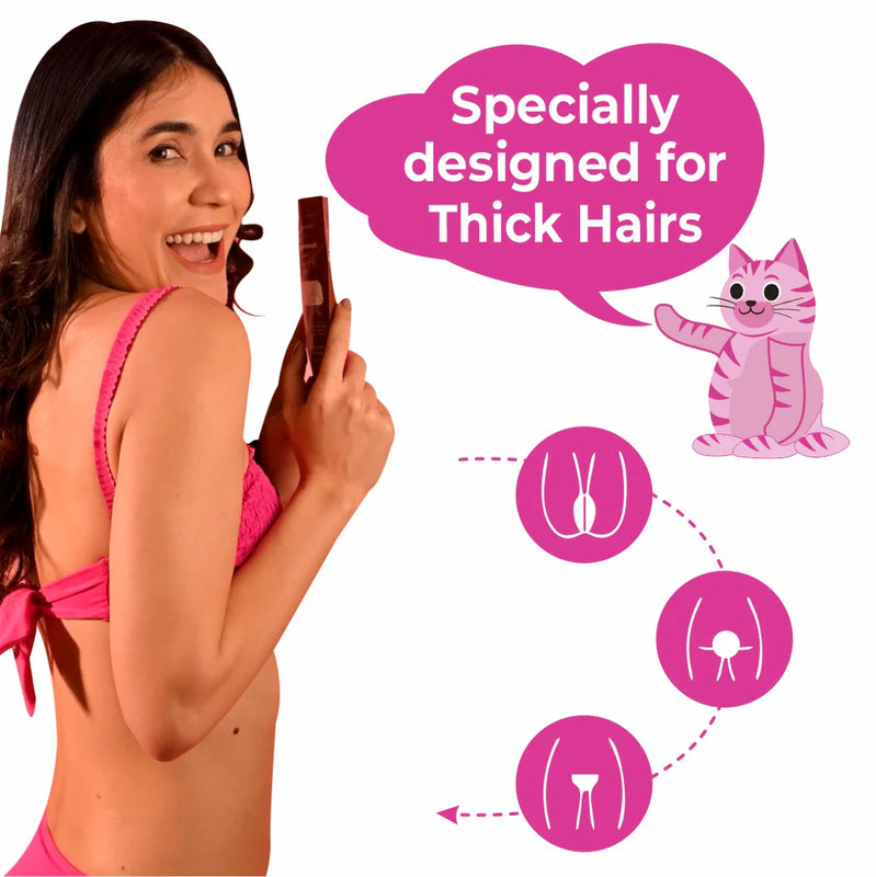 4-in-1 Chocolate Bikini Hair Removal Wax Powder Mask